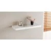 Norsk High Gloss Shelves 60cm - White 2 Norsk High Gloss Shelves 60cm - White -Quality Home Store 318116 white high gloss shelf small