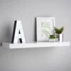 Lokken Floating Shelf 60cm - White -Quality Home Store 356242 lokken white floating shelf 60cm