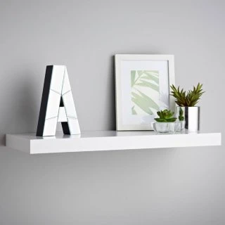 Lokken Floating Shelf 60cm - White 3 Lokken Floating Shelf 60cm - White