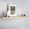 Lokken Floating Shelf 100cm - Oak 1 Lokken Floating Shelf 100cm - Oak -Quality Home Store 356243 lokken oak floating shelf 100cm