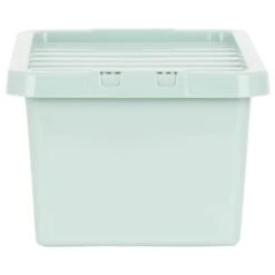 B&M Storage Box With Lid 11L - Sage -Quality Home Store 377036 11l storage box sage 2
