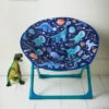 B&M Foldable Dinostar Moon Chair -Quality Home Store 378127 dinostar moon chair