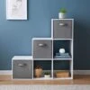 Lokken 1-2-3 Shelving Unit & Baskets - White 1 Lokken 1-2-3 Shelving Unit & Baskets - White -Quality Home Store 383073 lokken 1 2 3 cube white with 3 baskets
