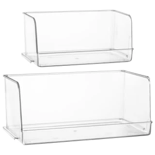 Clear Stacking Caddy - Medium 4 Clear Stacking Caddy - Medium - Image 2