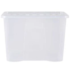 B&M Extra Large Storage Box With Lid 8 B&M Extra Large Storage Box With Lid -Quality Home Store 391380 clear 80l storgae box and lid