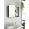 Tromso Bathroom Mirror Cabinet -Quality Home Store 395661 tromso mirror cabinet