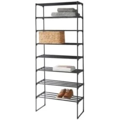 B&M Essentials 8 Tier Storage Shelf