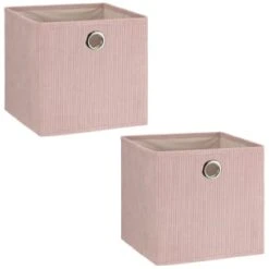 Lokken Cord Storage Cubes 2pk - Pink 8 Lokken Cord Storage Cubes 2pk - Pink -Quality Home Store 395813 2pk cord lokken storage cubes pink