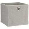 Lokken Teddy Storage Cubes 2pk - Grey -Quality Home Store 395966 2pk teddy lokken grey 3