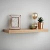 Lokken Floating Shelf 60cm - Oak -Quality Home Store 397406 lokken 60cm floating shelf oak