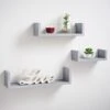 Lokken Set Of 3 Shelves - Grey -Quality Home Store 320110 lokken set of 3 shelves1