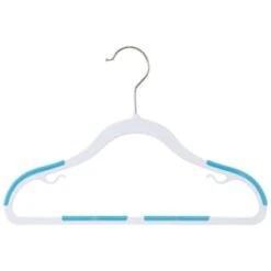 B&M Addis Children's Non-Slip Hangers 10pk - Multi Colour -Quality Home Store 333090 addis 10pk childrens non slip hangers boys 6