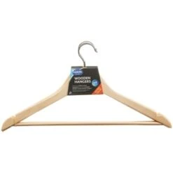 Addis Wooden Hangers 4pk -Quality Home Store 333091 addis wooden hangers 4pk