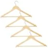 Addis Wooden Hangers 4pk -Quality Home Store 333091 addis wooden hangers 4pk 3