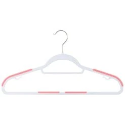 B&M Addis Non-Slip Hangers 6pk - Multi Colour -Quality Home Store 333092 addis 6pk non slip hangers colour 2