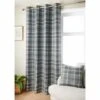 B&M Oakland Traditional Woven Grey Check Curtains 46 X 54" -Quality Home Store 335327 335329 335330 335332 335333 akland traditional woven check curtain grey 1