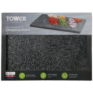 B&M Solid Granite Chopping Board - Dark 3 B&M Solid Granite Chopping Board - Dark
