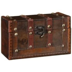 B&M Wooden Storage Chest