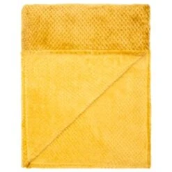 B&M Oversized Waffle Throw - Ochre 9 B&M Oversized Waffle Throw - Ochre -Quality Home Store 344890 oversized waffle throw ochre 2