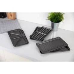 Tower 3-in-1 Deep Fill Snack Maker - Silver -Quality Home Store 346395 3in1 deep fill snack maker 4