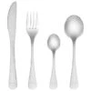 B&M Heart Embossed Cutlery Set 16pc -Quality Home Store 357351 16pc heart embossed cutlery set 2