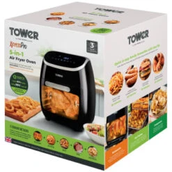 Tower 5-in-1 Air Fryer Oven 11L -Quality Home Store 357961 tower 5 in 1 air fryer oven 11l 13