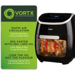 Tower 5-in-1 Air Fryer Oven 11L -Quality Home Store 357961 tower 5 in 1 air fryer oven 11l 16