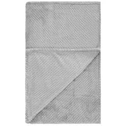 Simply Everyday Waffle Throw - Silver -Quality Home Store 360835 simply waffle throw grey 2
