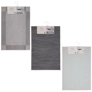 B&M Metallic Woven Placemats - Charcoal 4pk 8 B&M Metallic Woven Placemats - Charcoal 4pk - Image 6