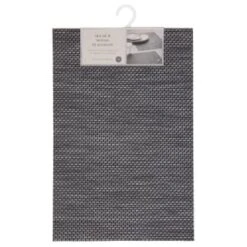 B&M Metallic Woven Placemats - Charcoal 4pk 11 B&M Metallic Woven Placemats - Charcoal 4pk -Quality Home Store 363876 4pk woven charcoal placemats