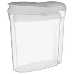B&M Cereal Storage Container Set 2pk - Grey -Quality Home Store 368615 cereal storage set 2 pk grey 2