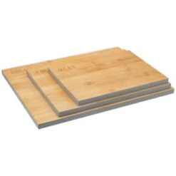 B&M Bamboo Chop Boards 3pc -Quality Home Store 369676 3pc bamboo chop boards 5