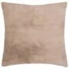 B&M Aspen Faux Fur Cushion - Dark Mink -Quality Home Store 370421 aspen mink cushion
