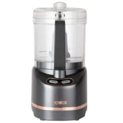 Tower Compact Food Processor 400ml - Grey & Rose Gold 8 Tower Compact Food Processor 400ml - Grey & Rose Gold -Quality Home Store 371731 tower compact food processor