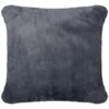 B&M Aspen Cushion 48 X 48cm - Charcoal -Quality Home Store 373065 aspen cushion charcoal