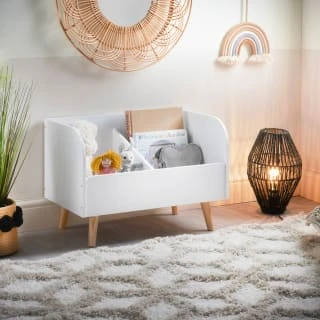 B&M Alva Multi Purpose Storage Box - White 4 B&M Alva Multi Purpose Storage Box - White - Image 2