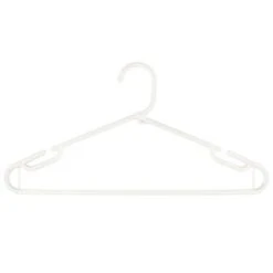 B&M Jumbo Hangers 10pk - White