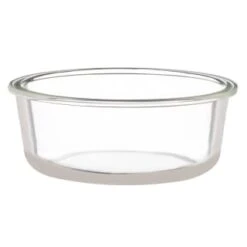 B&M Round Glass Food Container With Bamboo Lid 7 B&M Round Glass Food Container With Bamboo Lid -Quality Home Store 376821 round glass food container 3