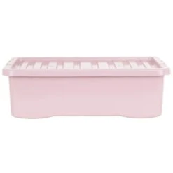 B&M Under Bed Storage Box 32L - Dusty Pink 9 B&M Under Bed Storage Box 32L - Dusty Pink -Quality Home Store 377038 under bed storage box 32l dusty pink