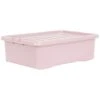 B&M Under Bed Storage Box 32L - Dusty Pink -Quality Home Store 377038 under bed storage box 32l dusty pink 3