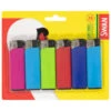 Swan Lighter 6pk - Multicoloured -Quality Home Store 379099 6pk swan electric lighters