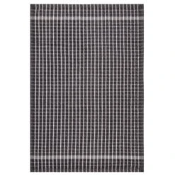 B&M Grey Check Tea Towels 3pk -Quality Home Store 380305 3pk check tea towels grey 4