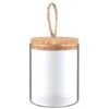 B&M Natural Home Small Glass Jar With Cork Lid