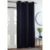 B&M Kent Woven Blackout Panel 54 X 86" - Navy -Quality Home Store 380882 kent blackout woven panel navy