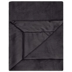 Heritage Collection Aspen Faux Fur Throw - Charcoal 10 Heritage Collection Aspen Faux Fur Throw - Charcoal -Quality Home Store 383182 aspen throw charcoal 2