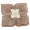 Heritage Collection Aspen Faux Fur Throw - Mink -Quality Home Store 383183 aspen throw dark mink 4