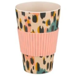 B&M Travel Coffee Cup - Animal Print -Quality Home Store 383588 travel mug leopard 3