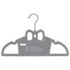 B&M Children's Non-Slip Hangers 8pk - Grey -Quality Home Store 383693 8pk childrens hangers grey bow 2