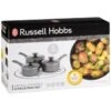Russell Hobbs Russel Hobbs Metallic Marble Pan Set 3pc 2 Russell Hobbs Russel Hobbs Metallic Marble Pan Set 3pc -Quality Home Store 384626 russel hobbs metalic marble 3 piece pan set