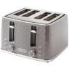Goodmans Textured 4 Slice Toaster - Grey -Quality Home Store 386707 goodmans textured 4 slice toaster grey 3